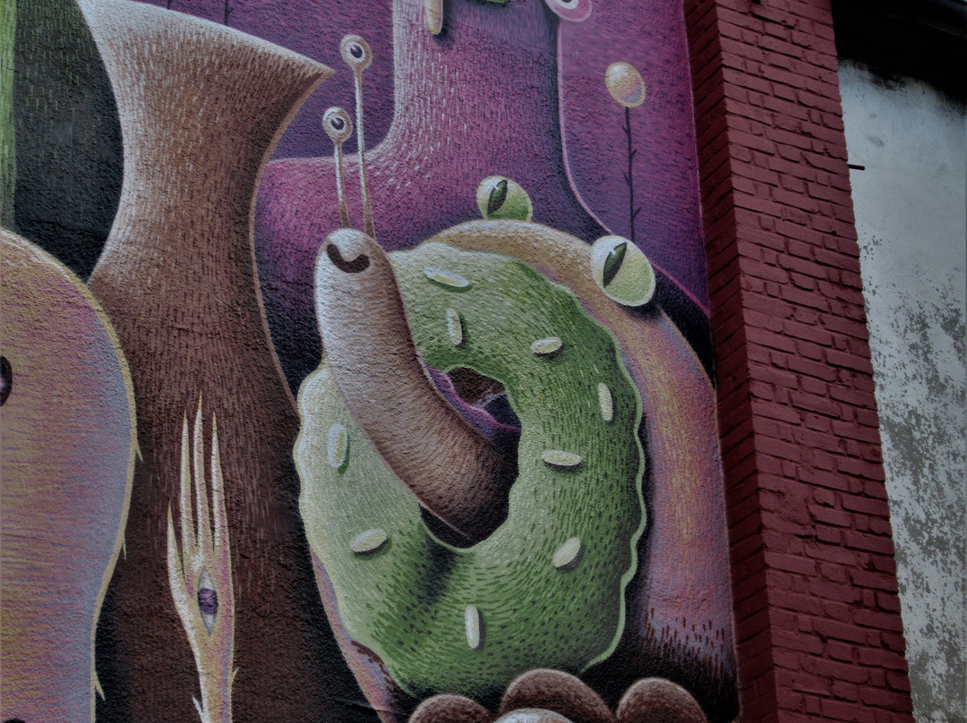 Fresque "Le monde de Nicolas"-Pierrefitte-sur-Seine必去景点