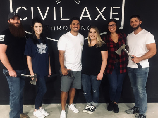 Civil Axe Throwing - Little Rock-小石城必去景点