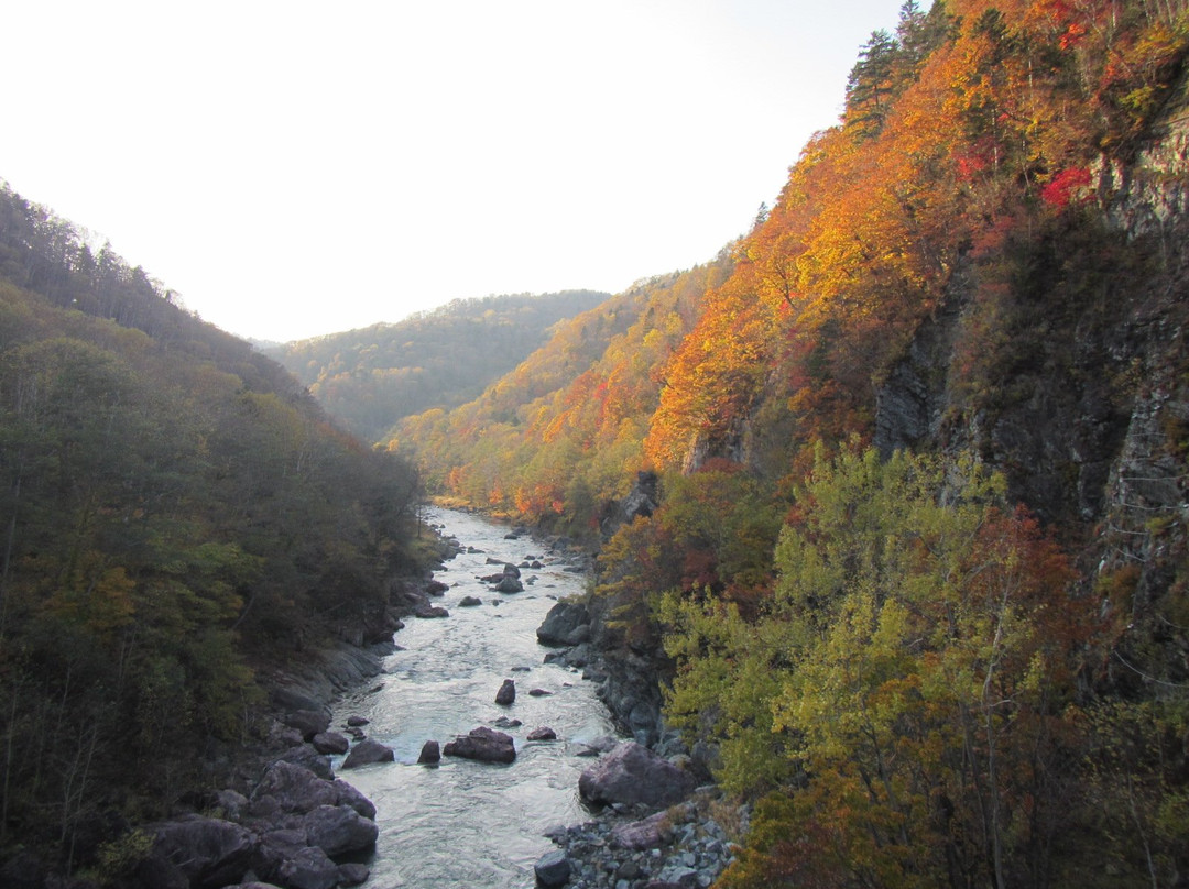 Akaiwa Seigan Canyon-占冠村必去景点