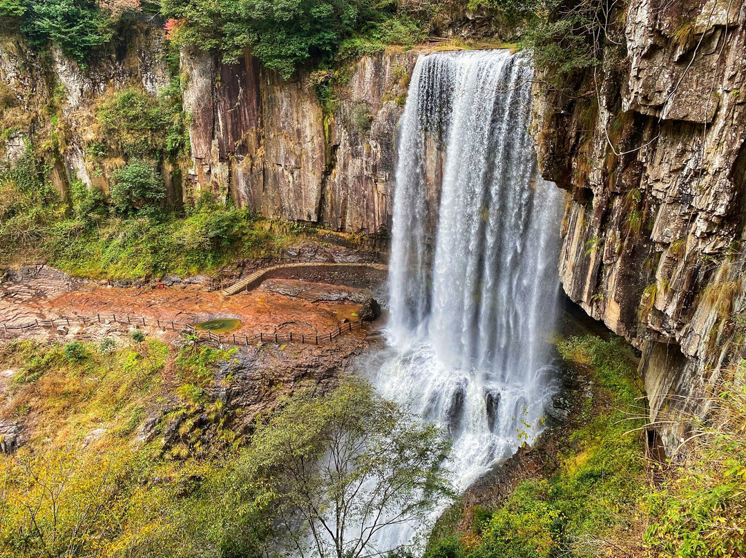 温州百丈飞瀑-文成县必去景点