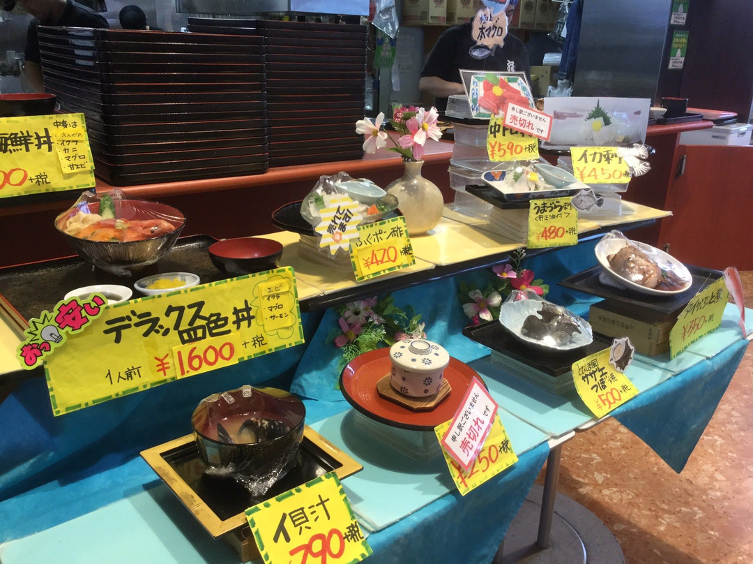 Sakata Seafood Market-酒田市必去景点
