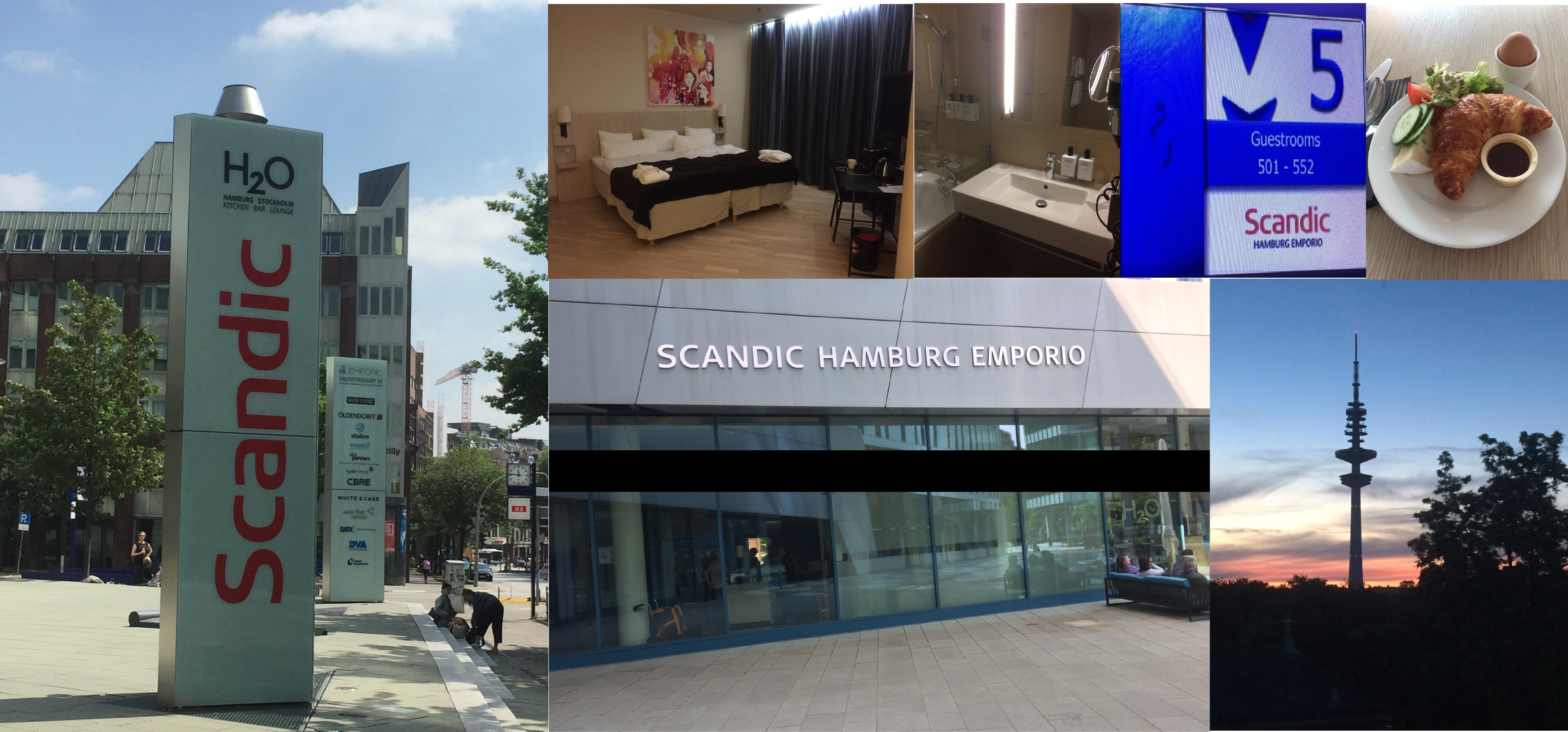 汉堡安普里奥斯堪酒店-浴室