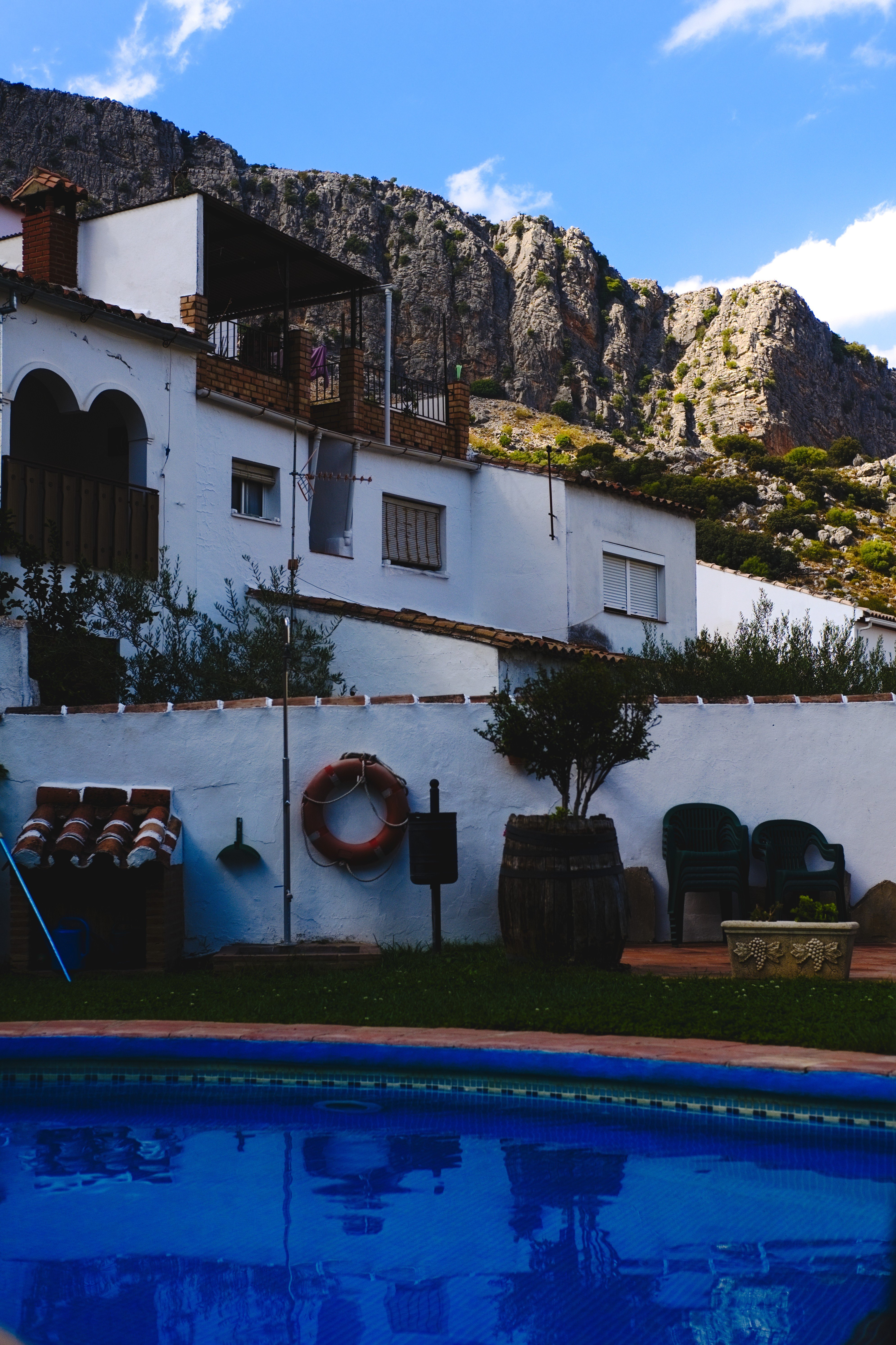 Casas de Montejaque-泳池