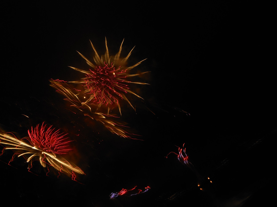 诹访湖祭湖上花火大会景点图片