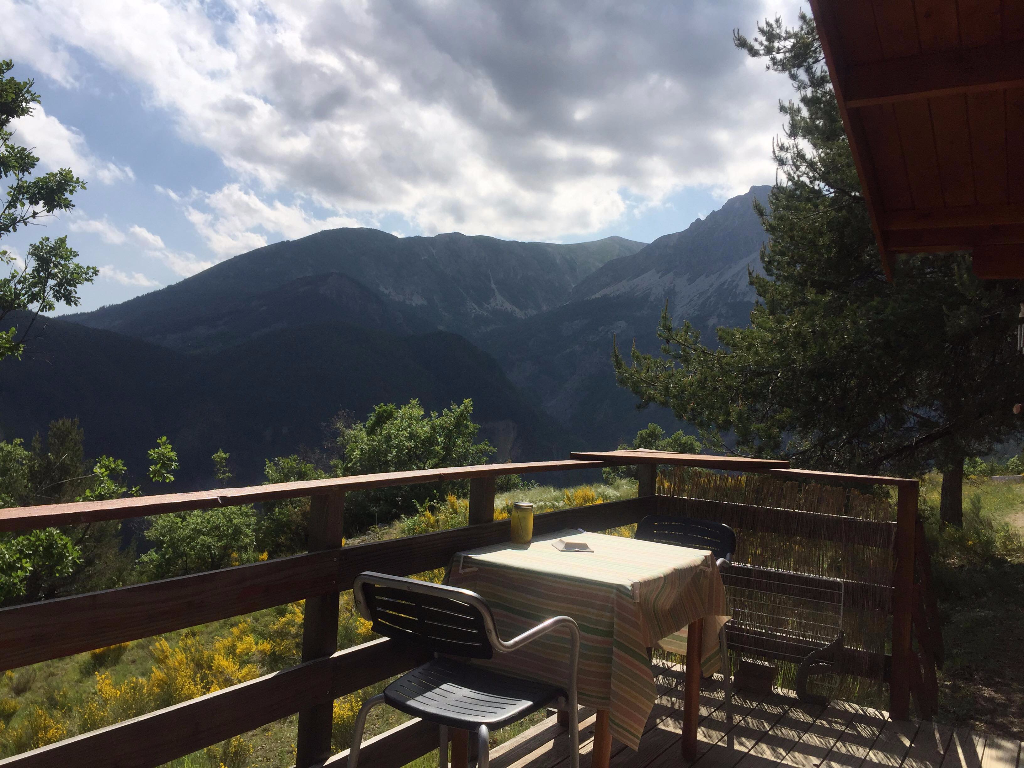 Les Cabanes De La Vigiere-酒店景观