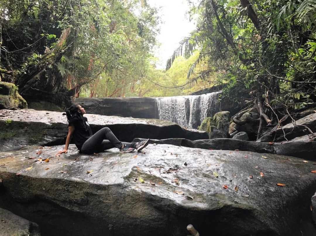 Pancur Aji Waterfall景点图片