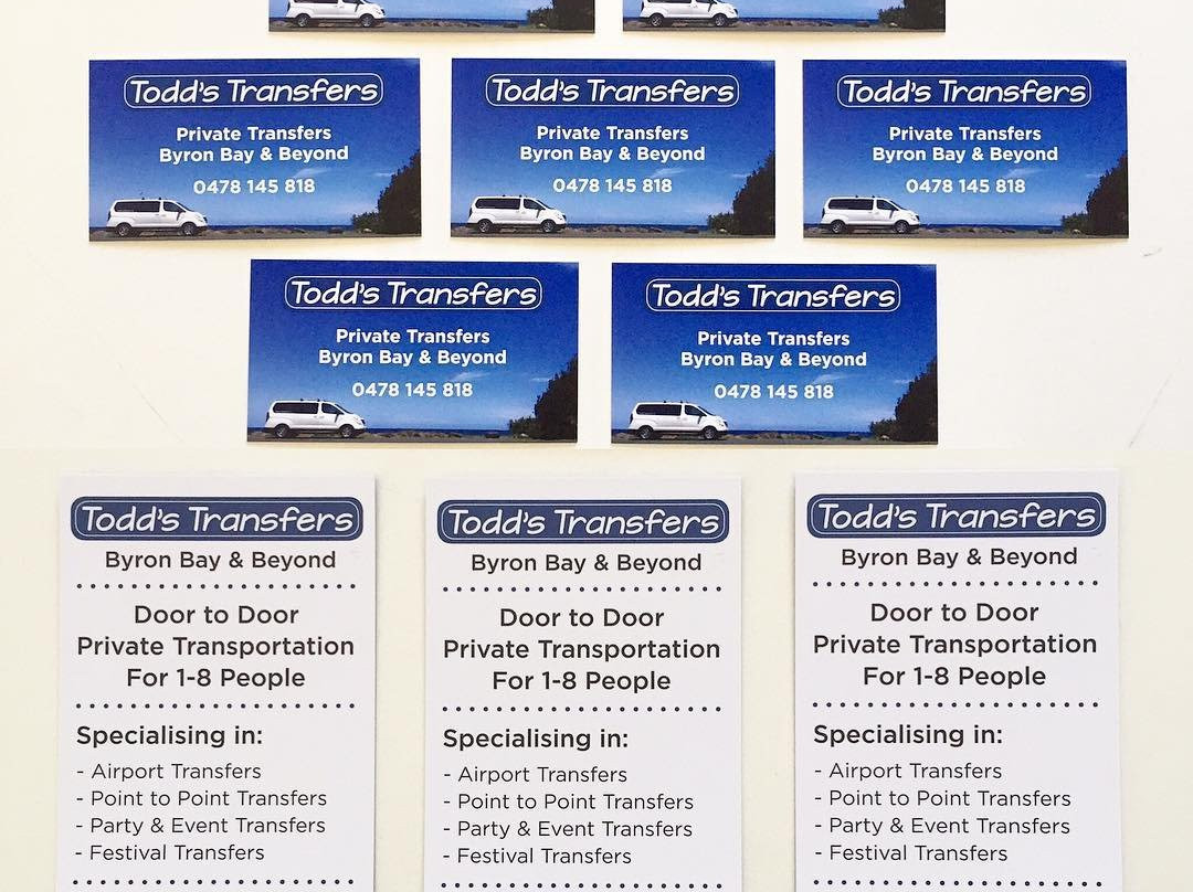 Todd's Transfers-拜伦湾必去景点