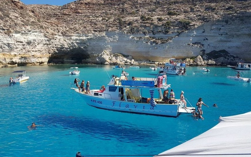 Barca Flavia-兰佩杜萨必去景点