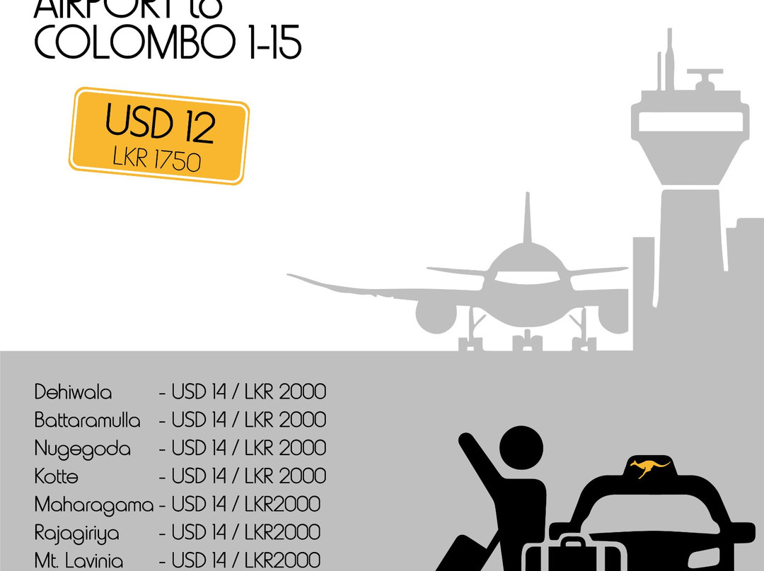 Kangaroo Cabs-科伦坡必去景点