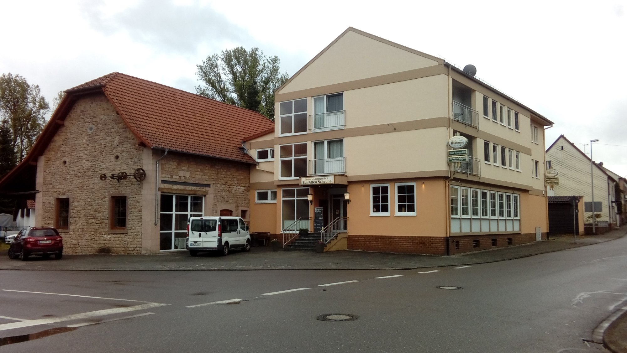 Hotel Landgasthof Zur Alten Scheune-浴室