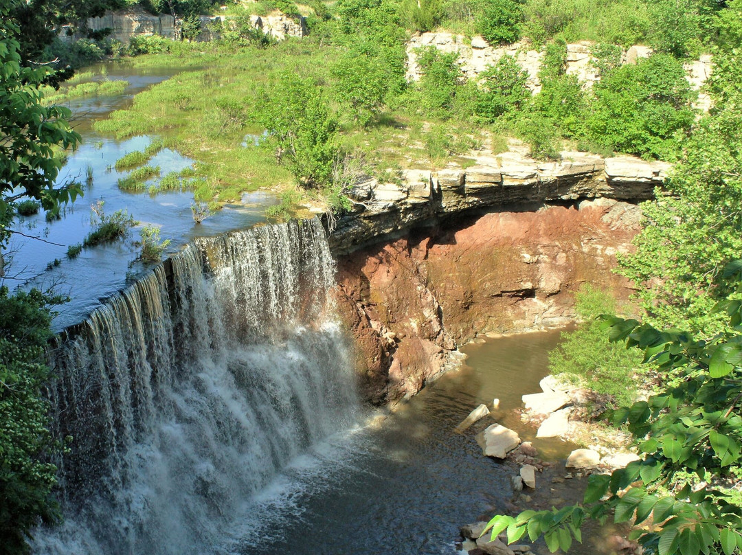 Cowley County Waterfall-Arkansas City必去景点