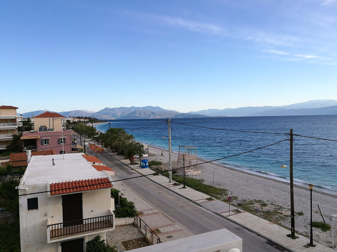 Krathi酒店住宿-Akrata Beach Hotel