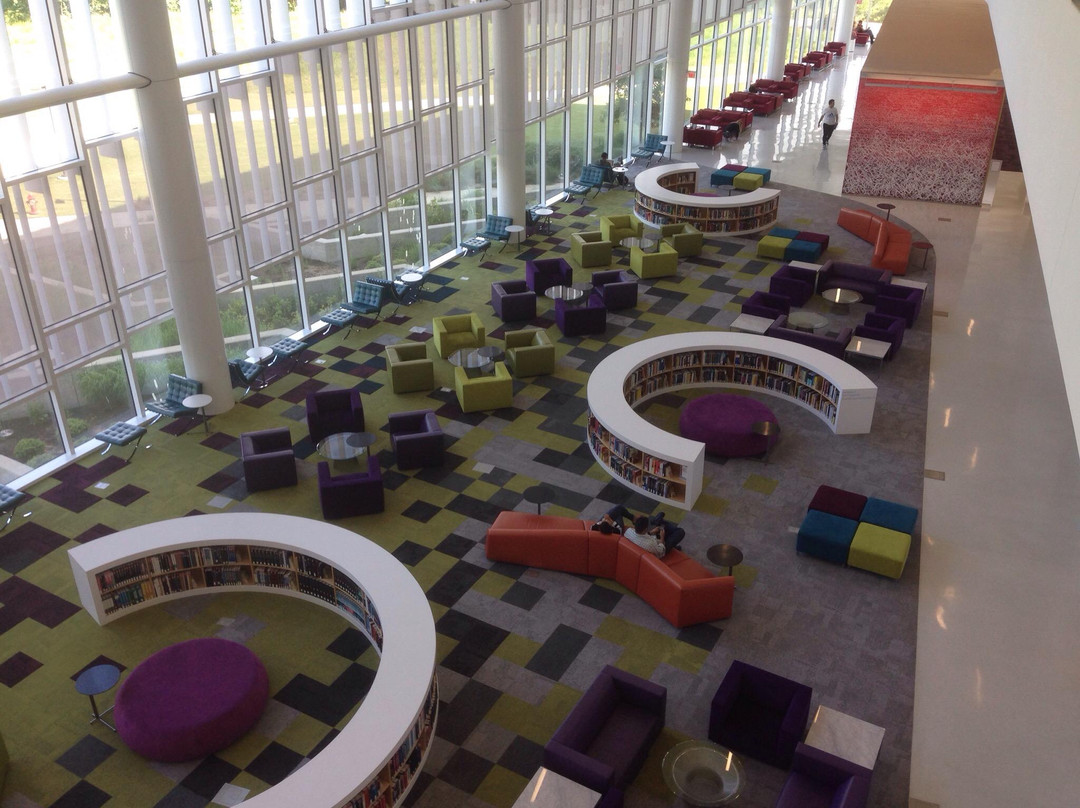 James B. Hunt Jr. Library-罗利必去景点