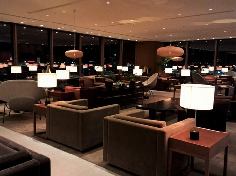 Cathay Pacific Airways Lounge-新加坡必去景点