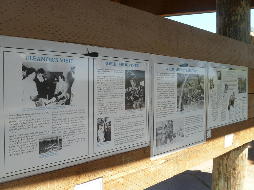 Henry J. Kaiser Shipyard Memorial景点图片