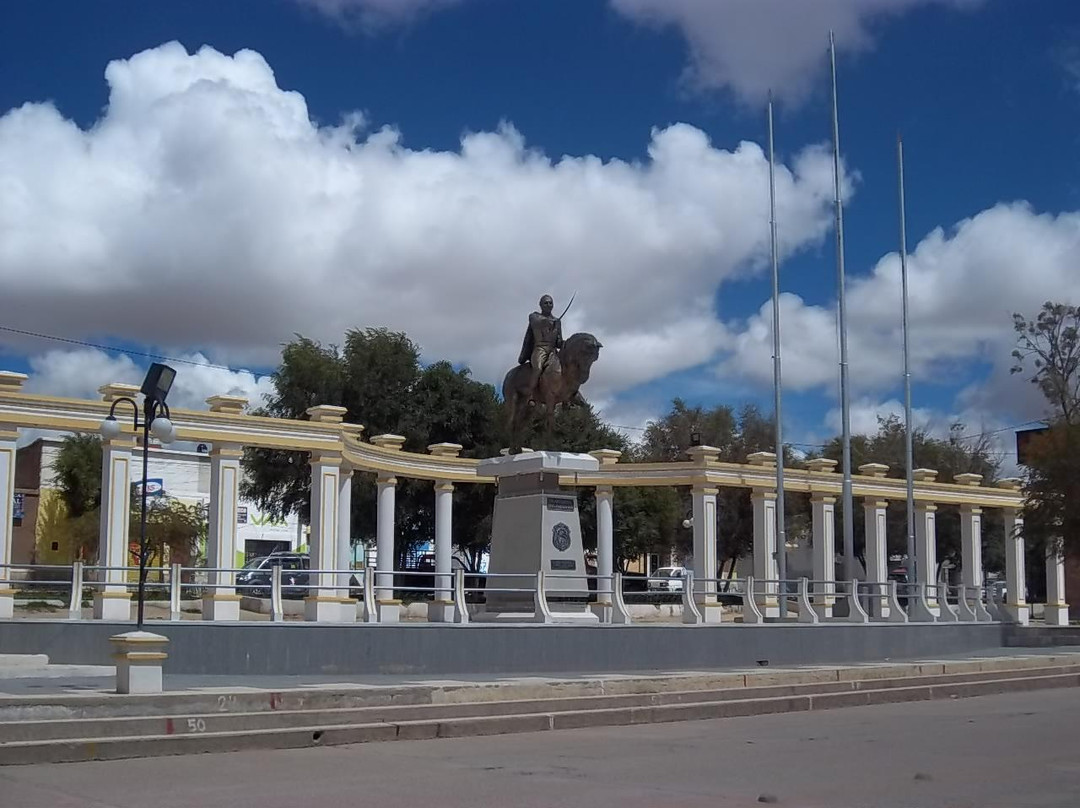Villazon旅游景点-Plazoleta Simon Bolivar