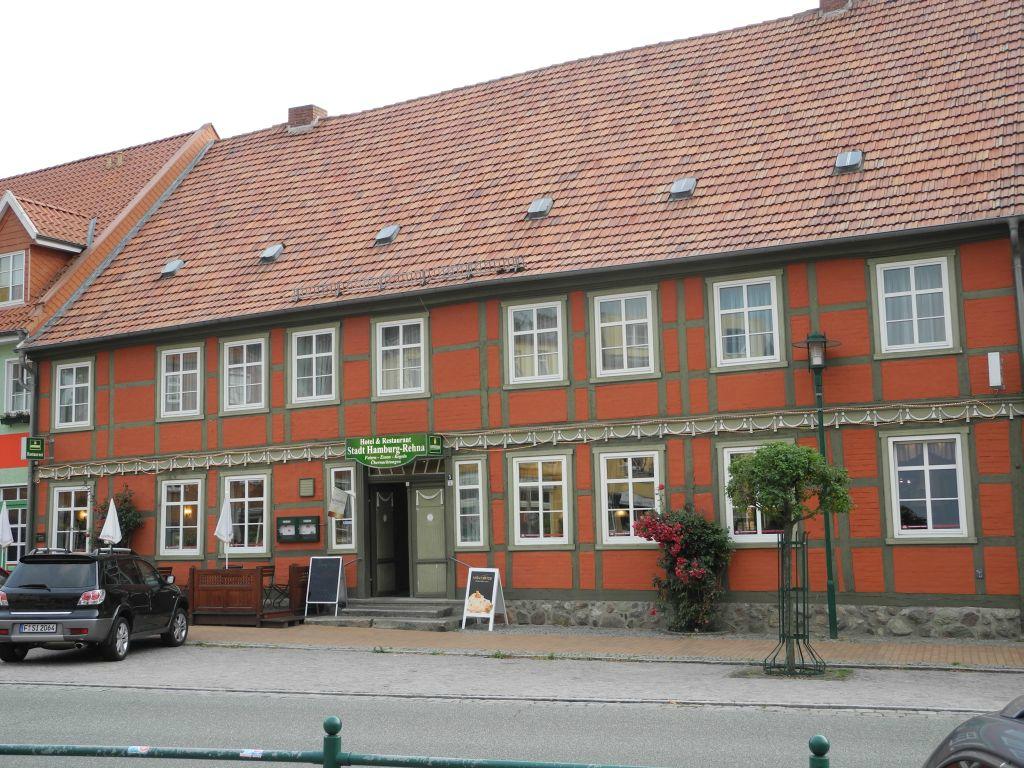 Hotel Stadt Hamburg Rehna-浴室