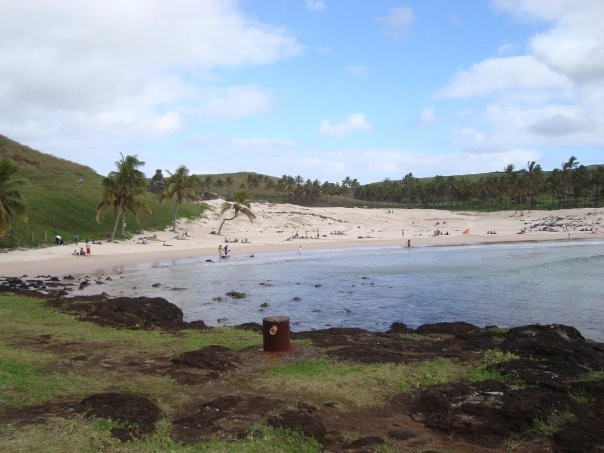 Anakena Beach-复活节岛必去景点