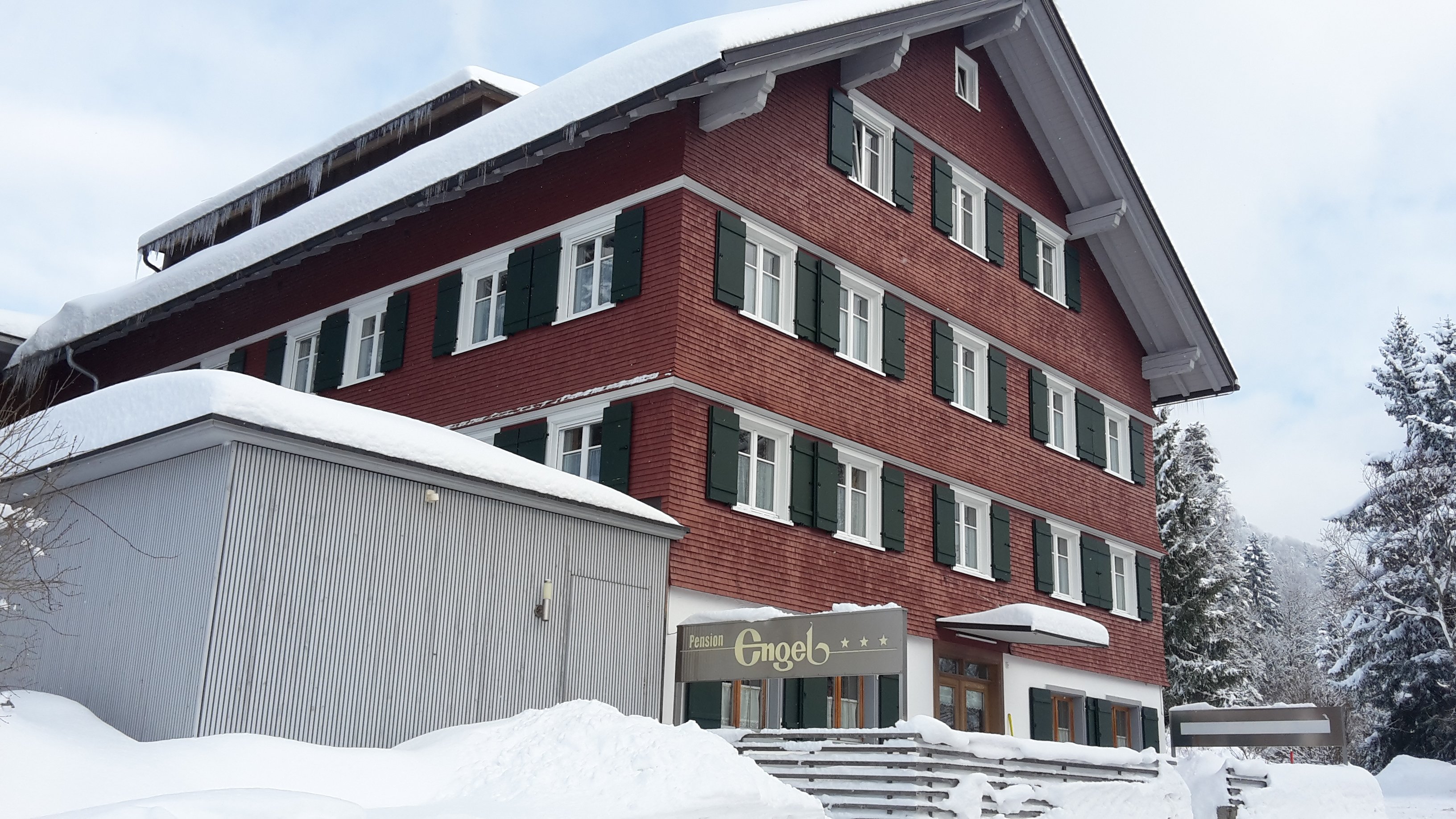 Pension Engel-浴室