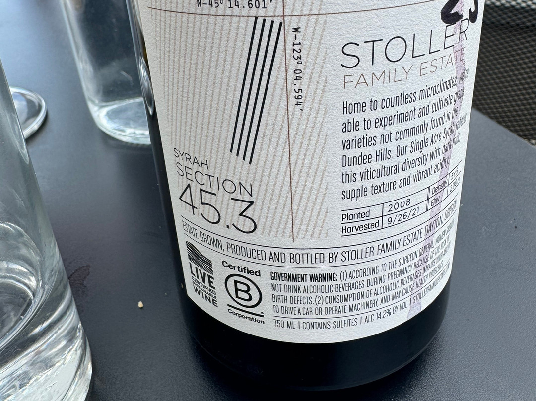 Stoller Family Estate-Dayton必去景点