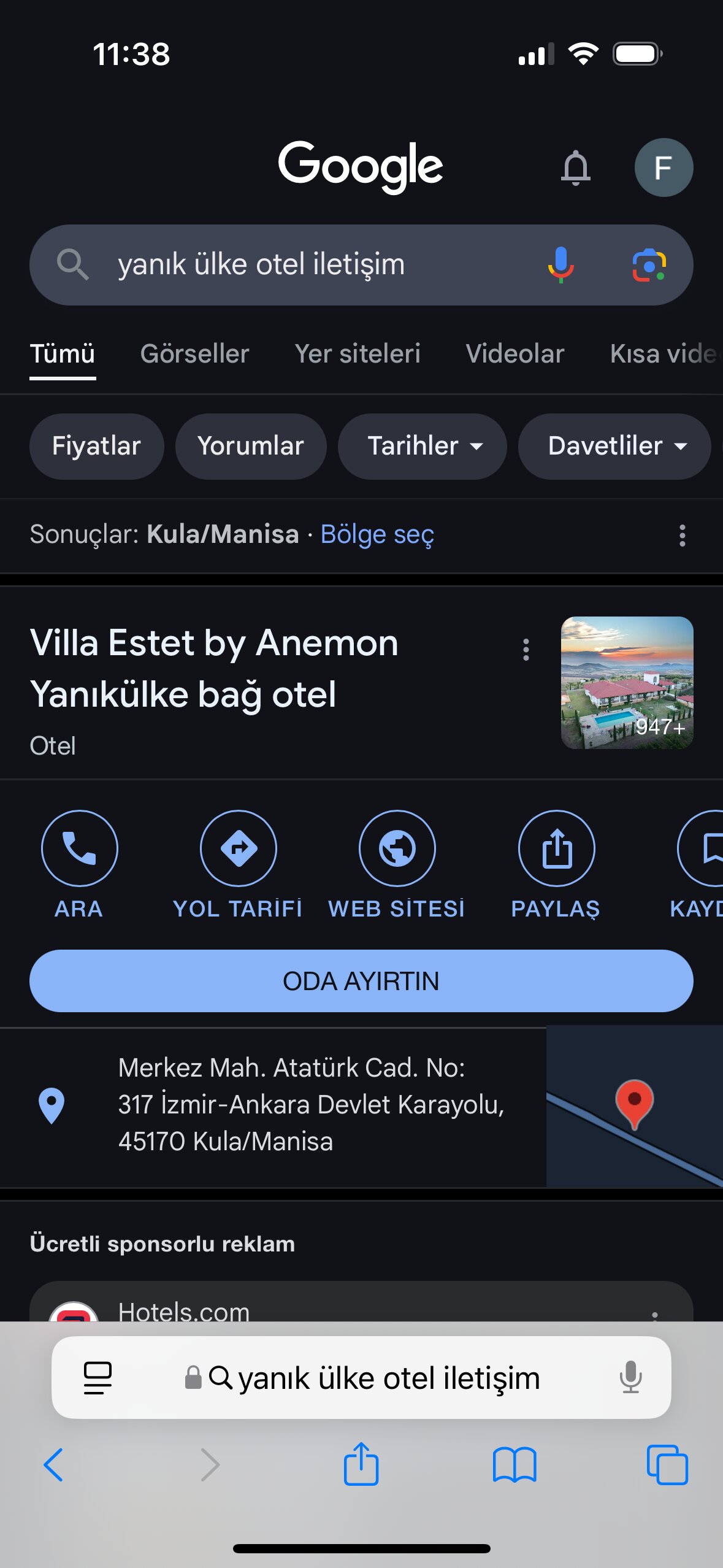 Villa Estet Bag Hotel-浴室
