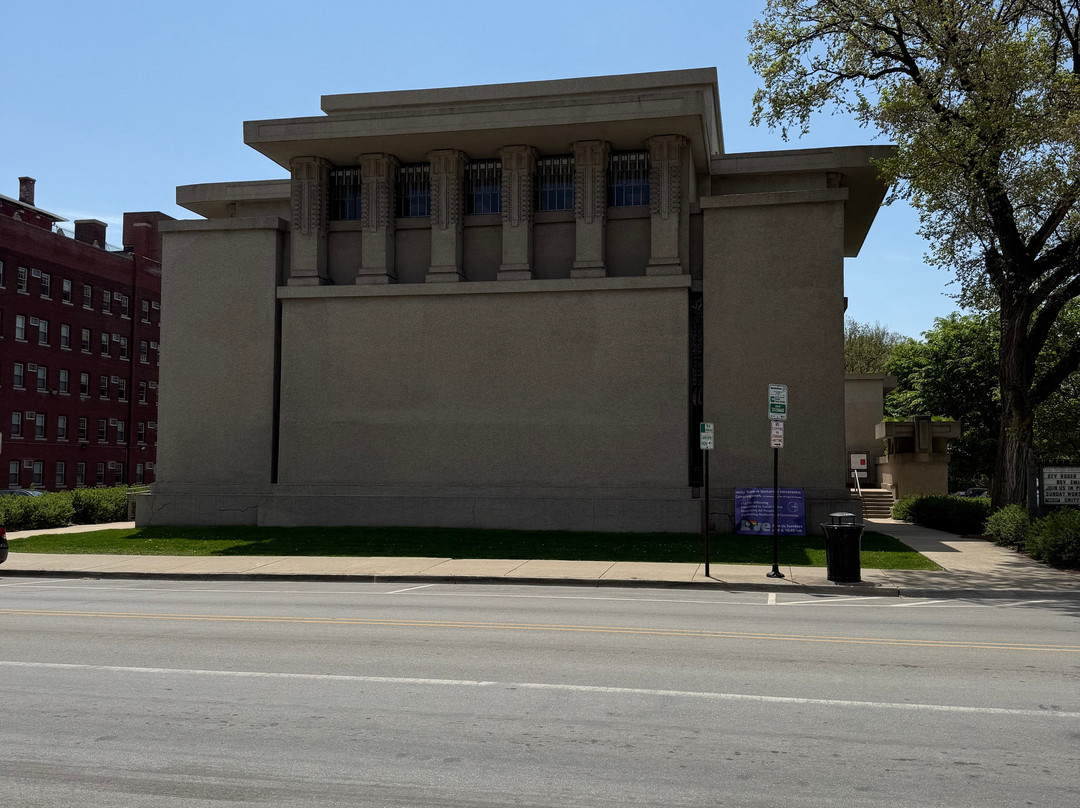 Frank Lloyd Wright's Unity Temple-奥克帕克必去景点