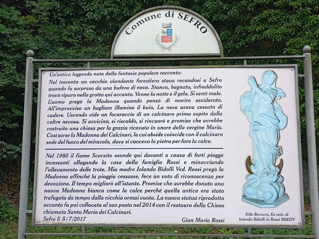 Chiesa Madonna Dei Calcinai-Sefro必去景点