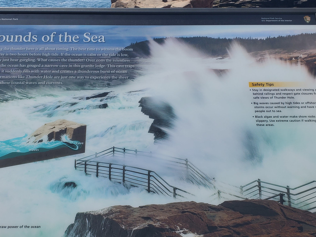 Thunder Hole-巴港必去景点