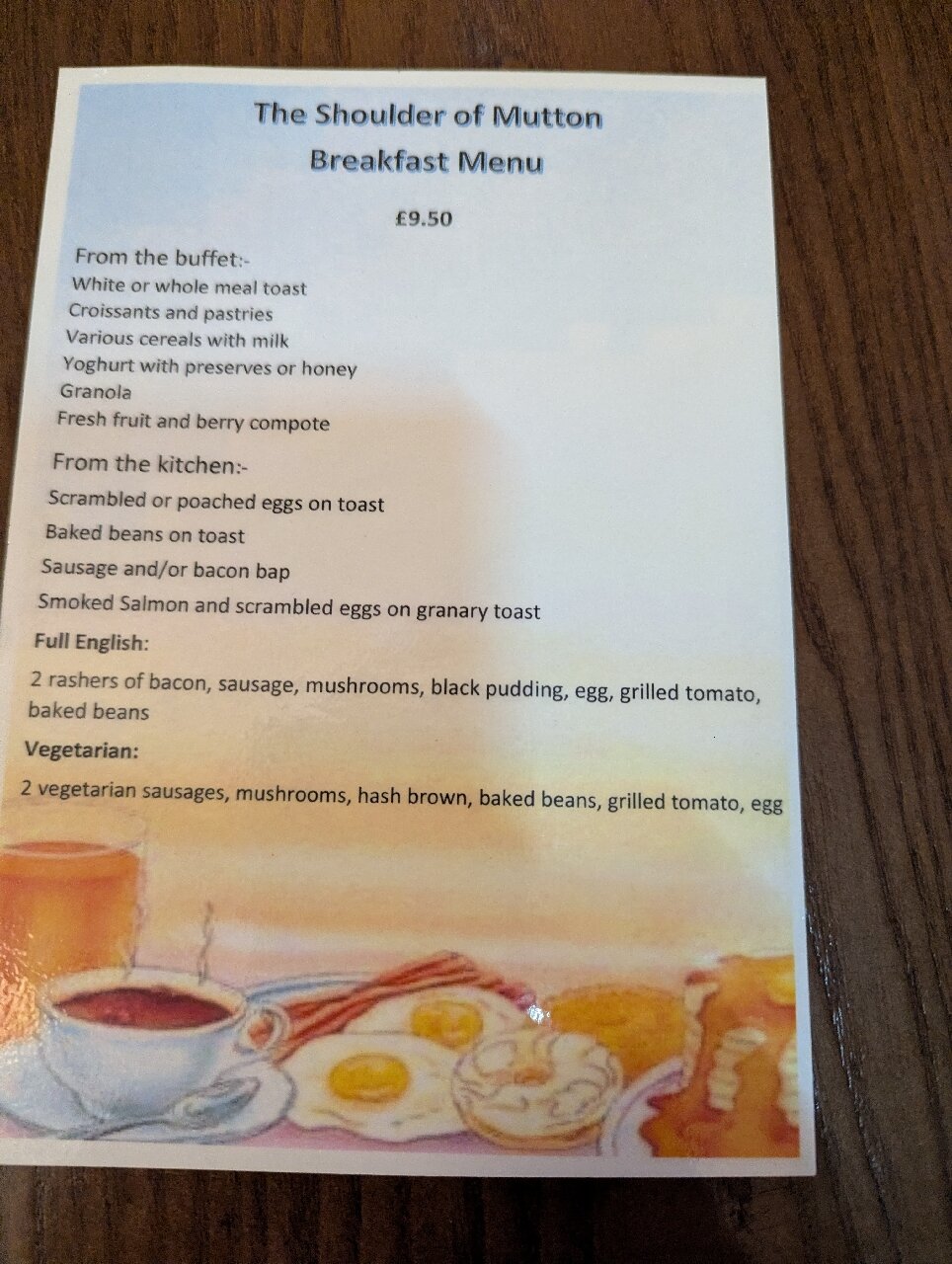 The Shoulder of Mutton-官方