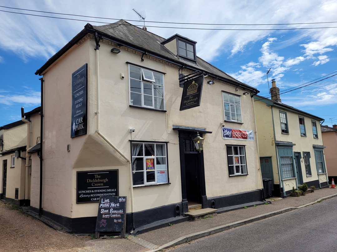 迪斯酒店住宿-The Dickleburgh Crown