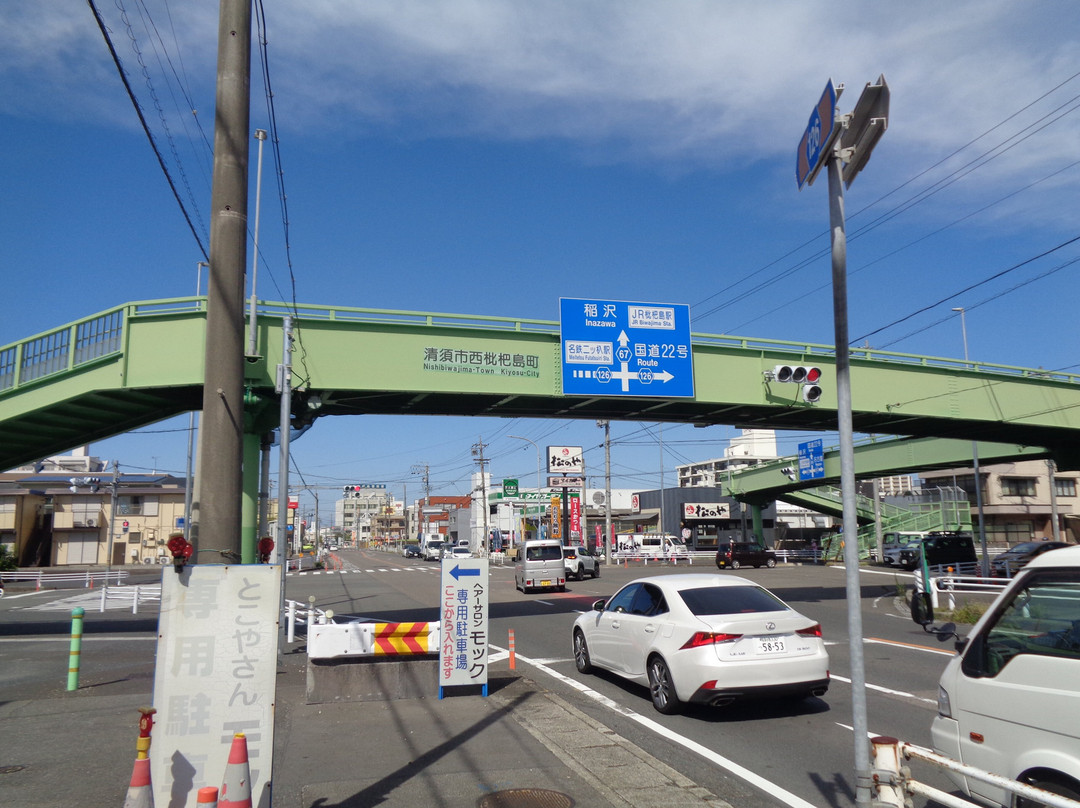 Nishibiwajima Town Crosswalk Bridge (Japan's first pedestrian bridge)-清须市必去景点