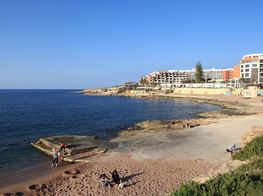 Buggiba Perched Beach-Bugibba必去景点