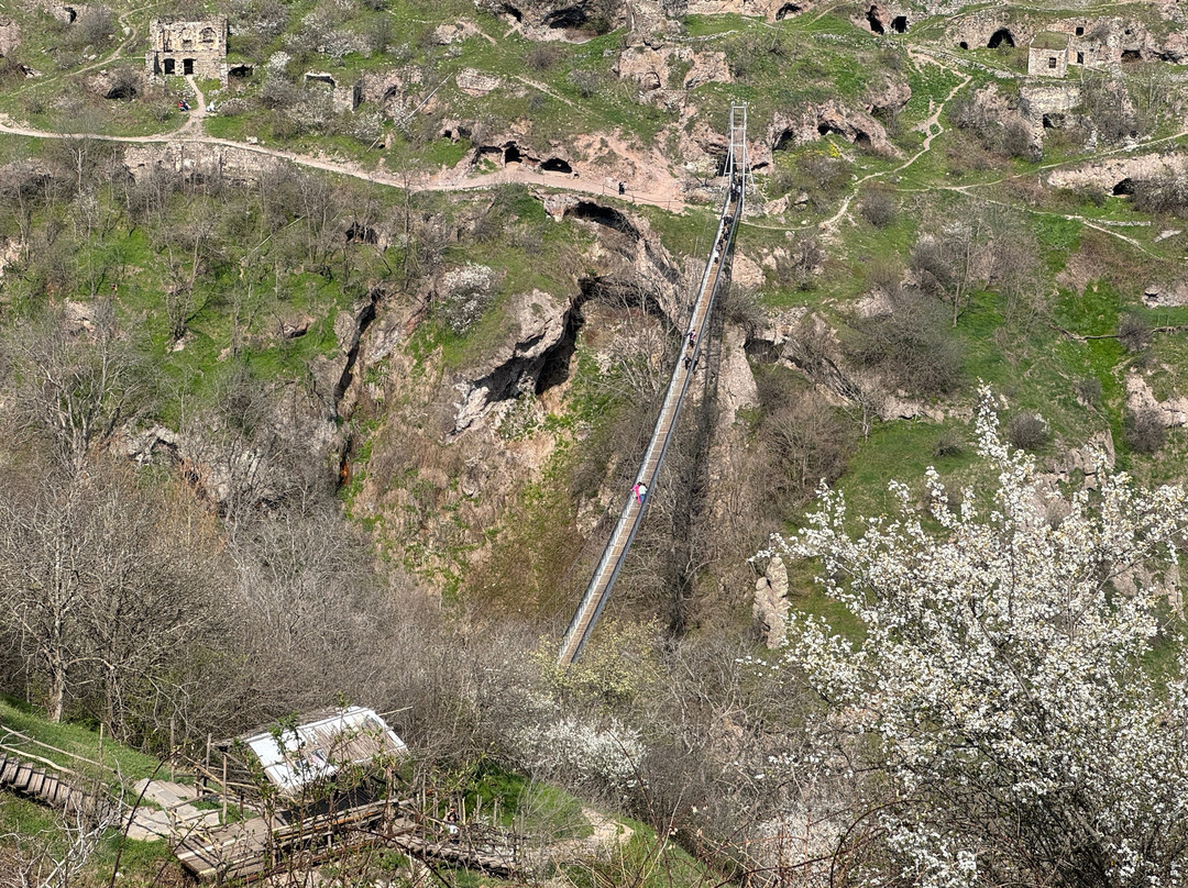 Khndzoresk Swinging Bridge-Syunik Province必去景点
