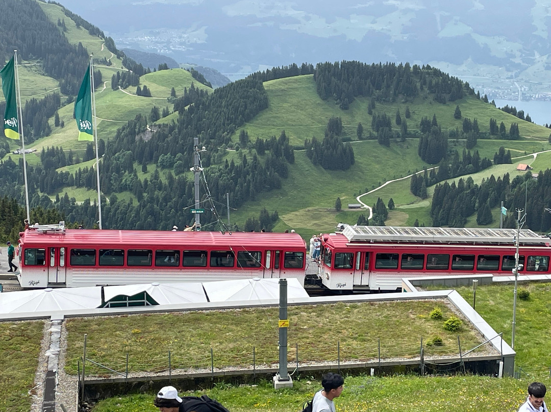 Vitznau-Rigi Kulm cogwheel railway-菲茨瑙必去景点