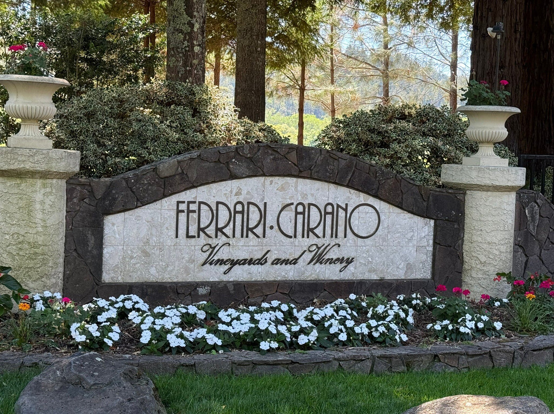 Ferrari-Carano Winery-希尔兹堡必去景点