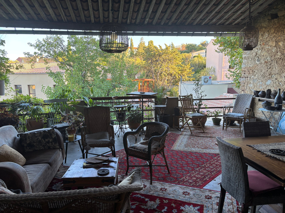 Opoul-Perillos酒店住宿-La Terrasse Vigneronne