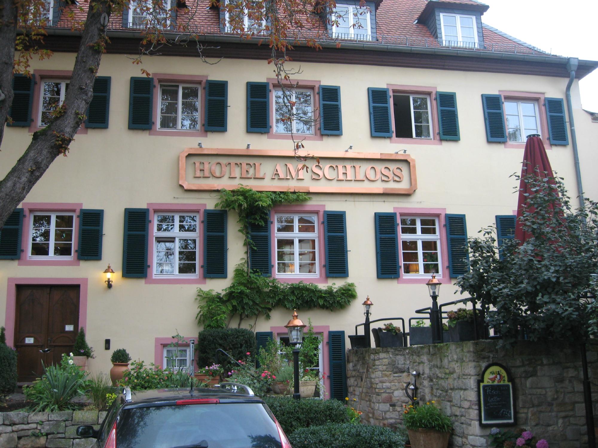 Hotel Am Schloss-浴室