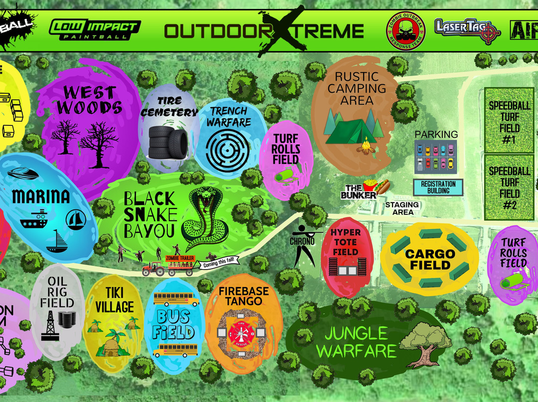 Chesapeake City旅游景点-Outdoor Xtreme Chesapeake City Paintball And Airsoft