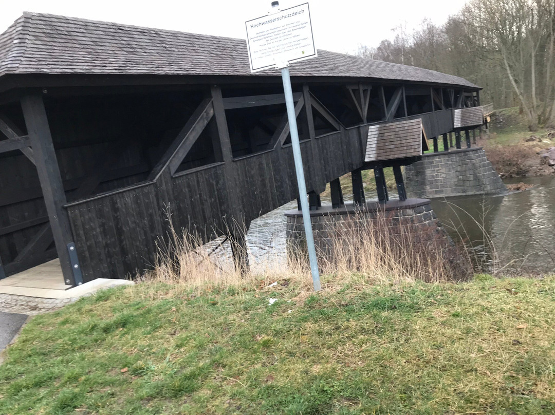 Röhrensteg Wooden Bridge-Zwickau必去景点