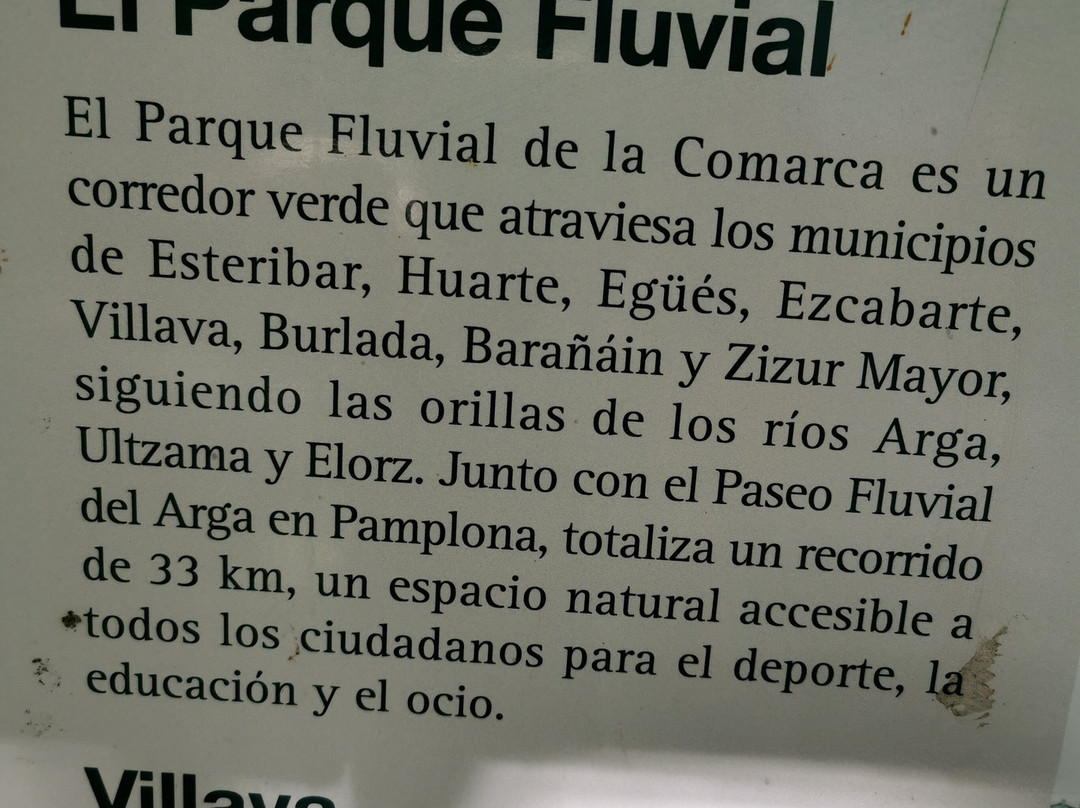 Parque Fluvial del Arga-潘普洛纳必去景点