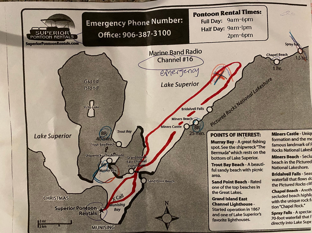 Superior Pontoon Rentals-Day Rentals-缪尼辛必去景点