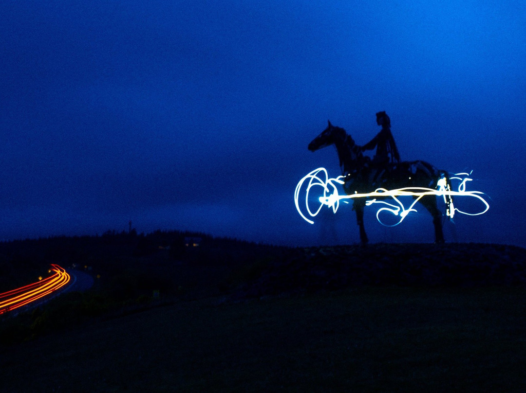 Gaelic Chieftain Sculpture-Boyle必去景点