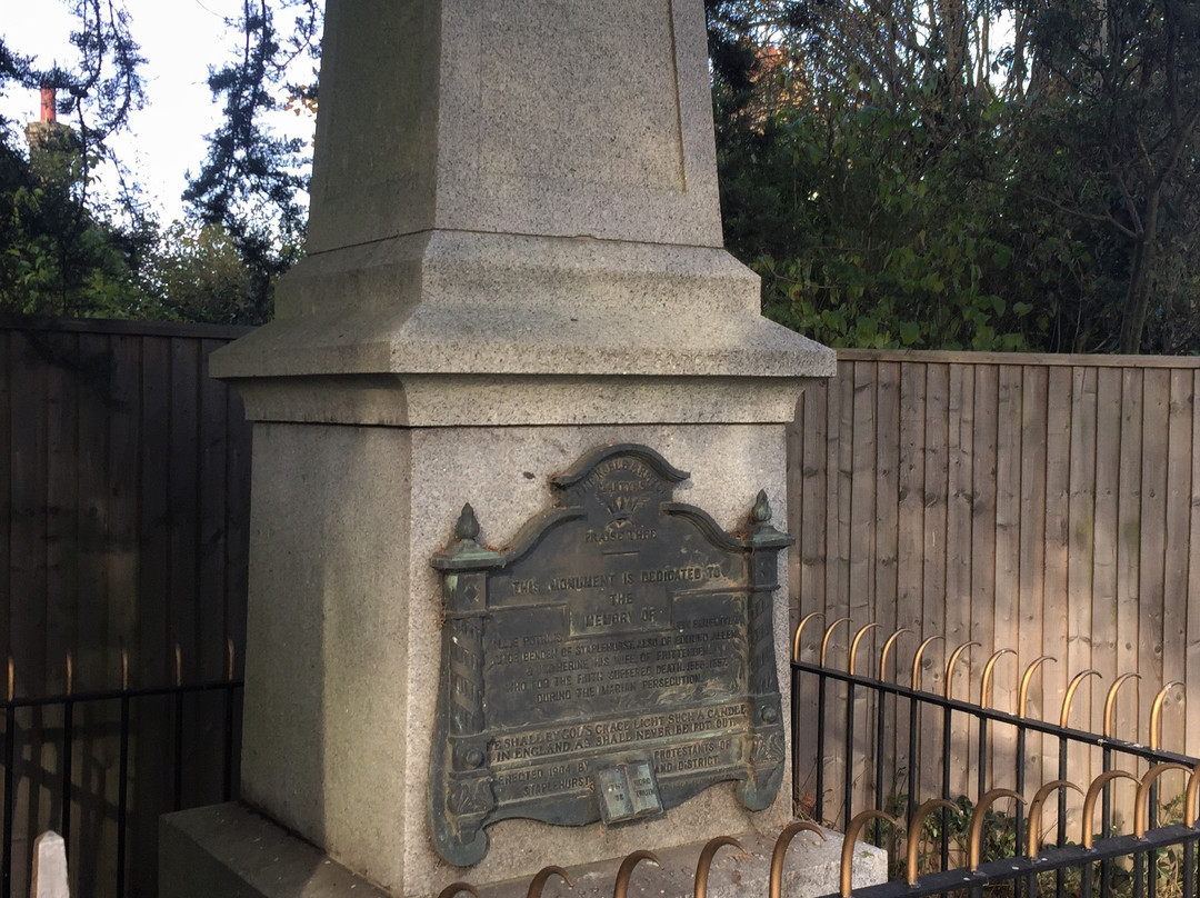 Staplehurst Martyrs' Memorial景点图片