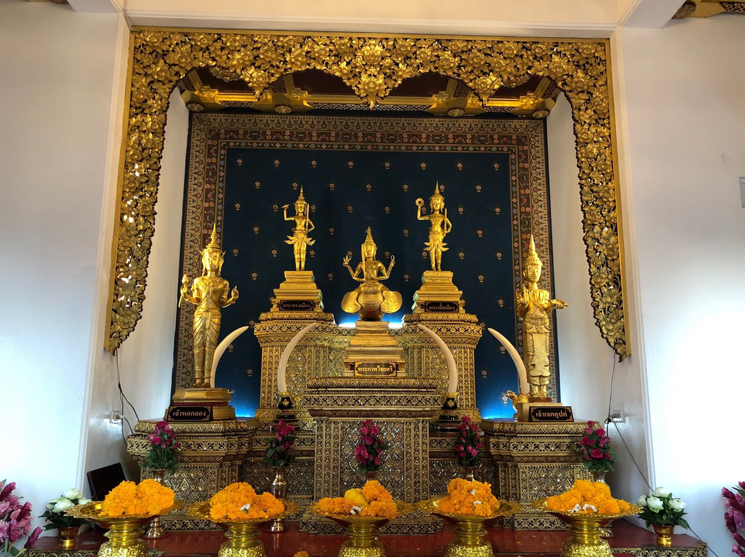 曼谷国柱神庙景点图片