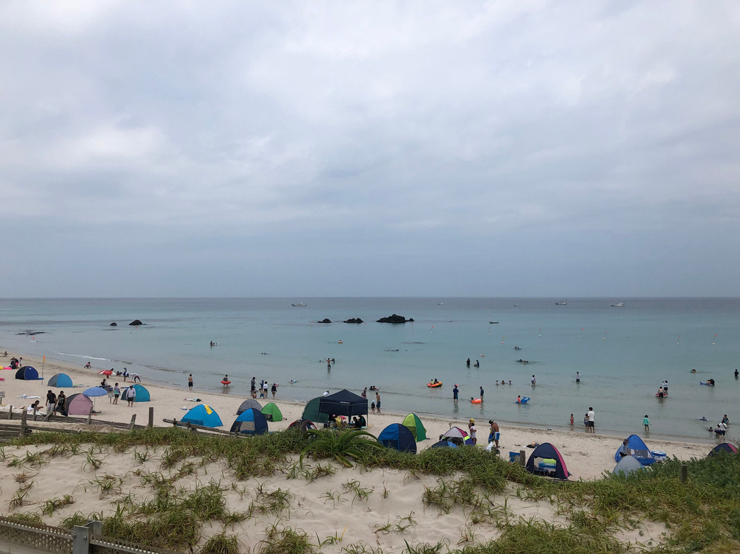 Shiokaze Cobalt Blue Beach-下关市必去景点