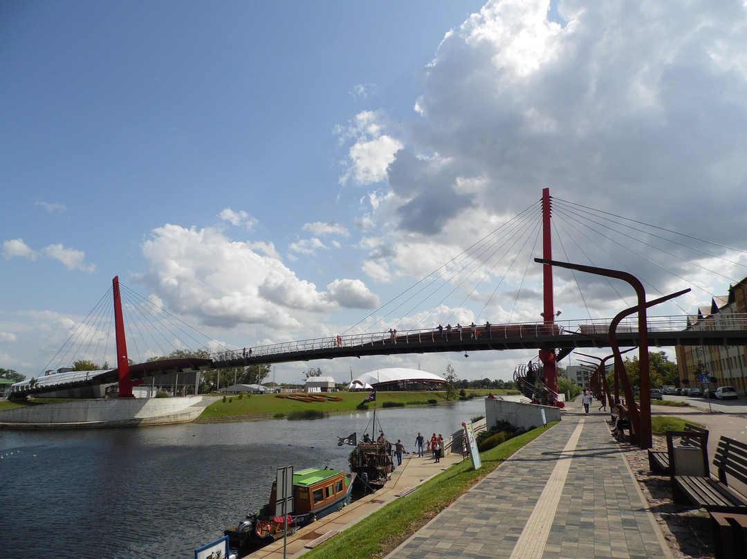 Pedestrian Bridge Mitava-叶尔加瓦必去景点