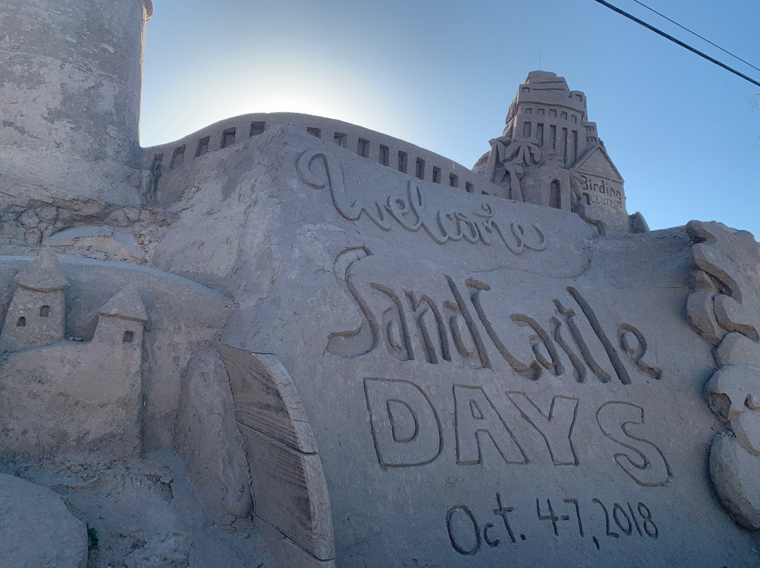 Largest Outdoor Sandcastle in the USA-南帕诸岛必去景点