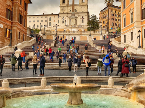 西班牙广场-罗马必去景点