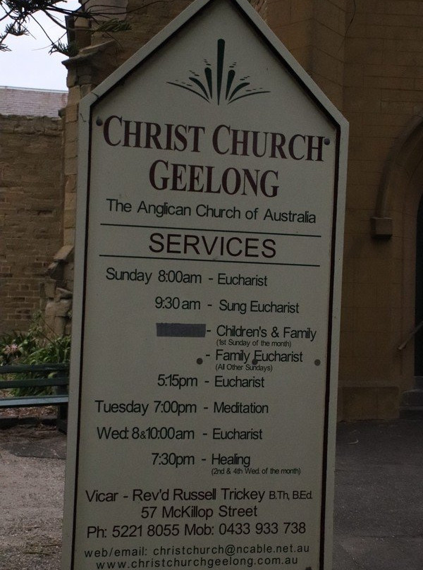 The Parish of Christ Church Anglican Geelong-季隆必去景点
