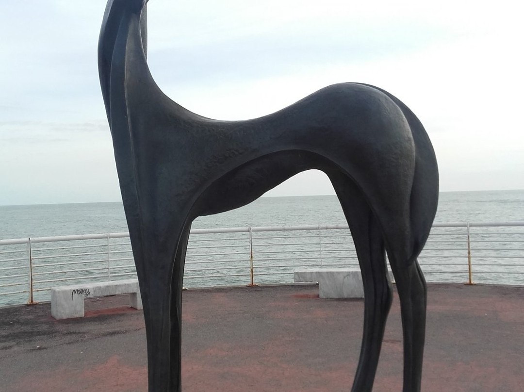 Statua del “Cavallino” dello scultore Riccardo Rossi-Marina di Massa必去景点